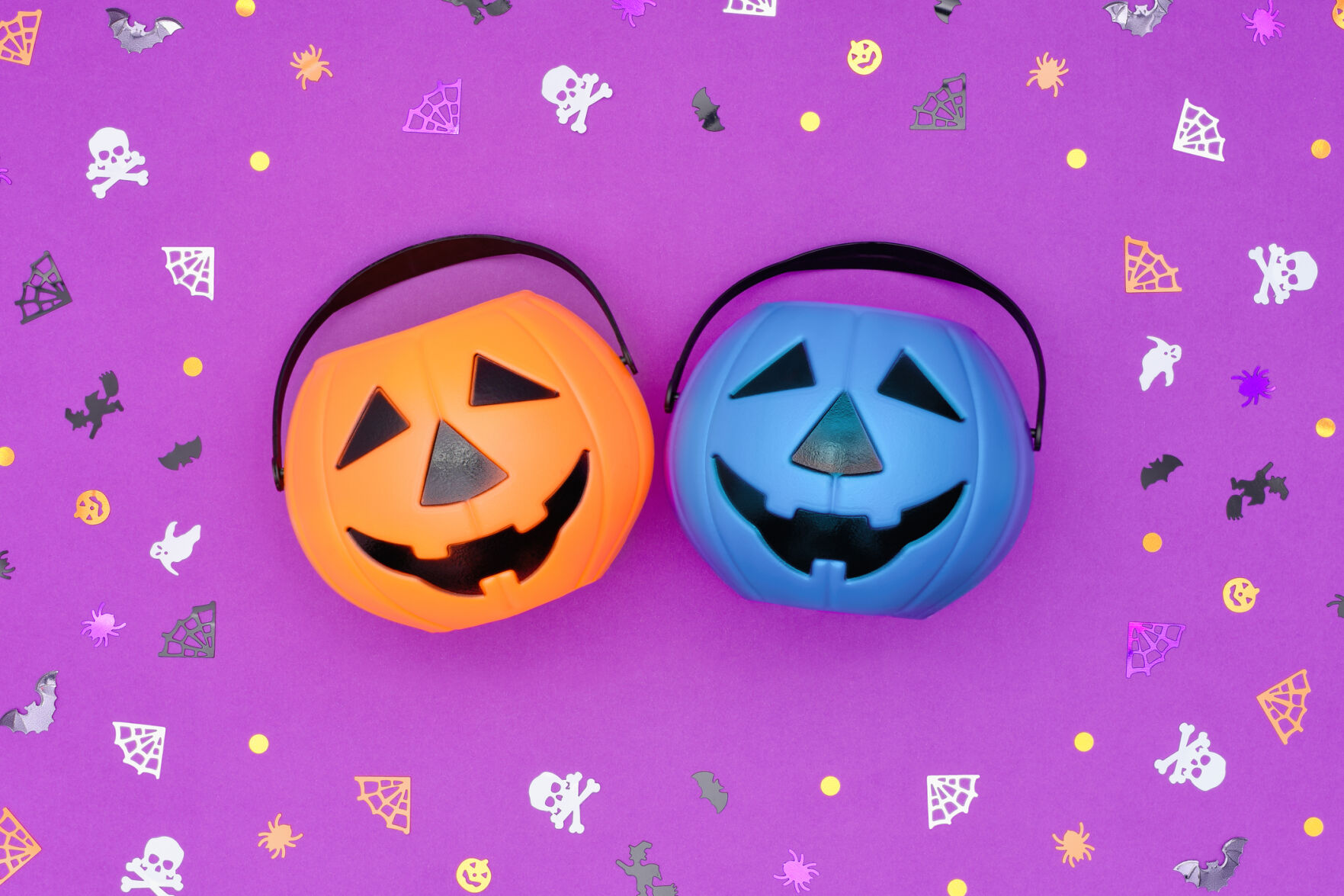 Halloween pumpkin buckets